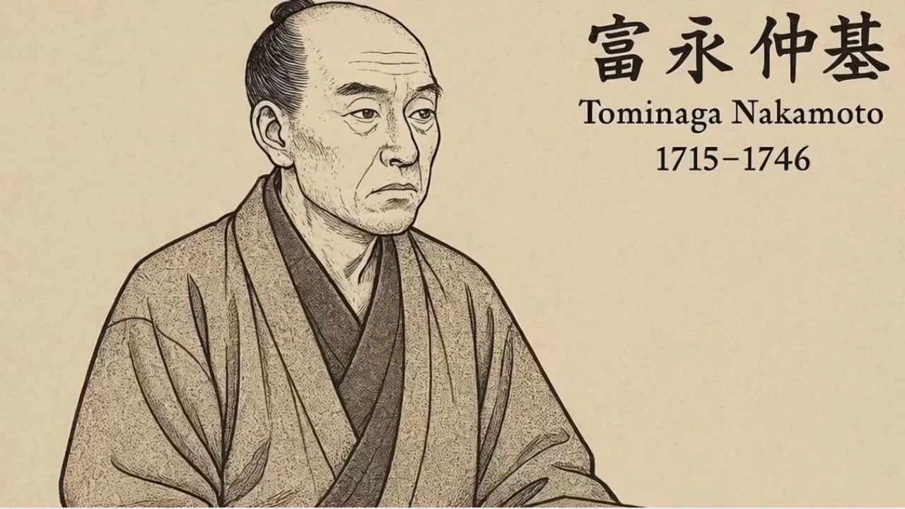 Tominaga Nakamoto – AI short film key art