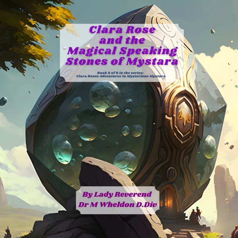 Book cover: Clara Rose and the Magical Speaking Stones of Mystara