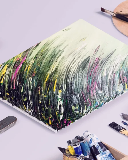 Acrylic painting on canvas by Diddy Wheldon