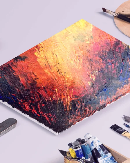 Acrylic painting on canvas by Diddy Wheldon