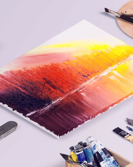 Acrylic painting on canvas by Diddy Wheldon