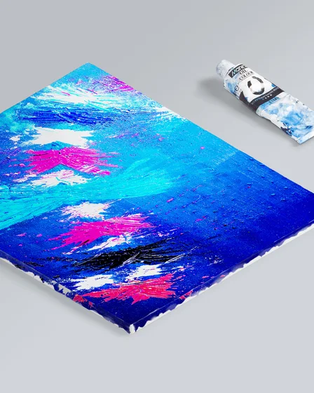 Acrylic painting on canvas by Diddy Wheldon